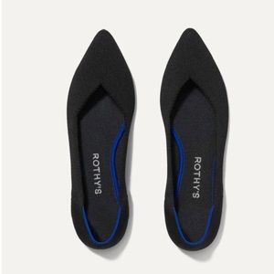 Rothy’s Black Pointed Flats